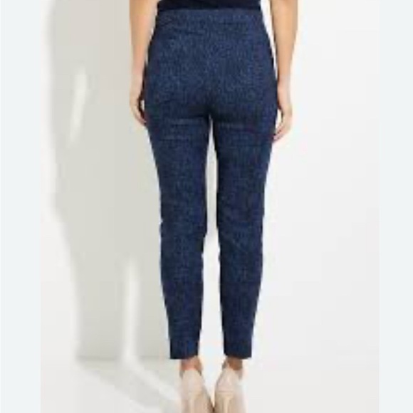 Josef Ribkoff Crop Pant With Zip Accents, 2 Back Pockets, Stretch Waist, Sz4 - Picture 8 of 8